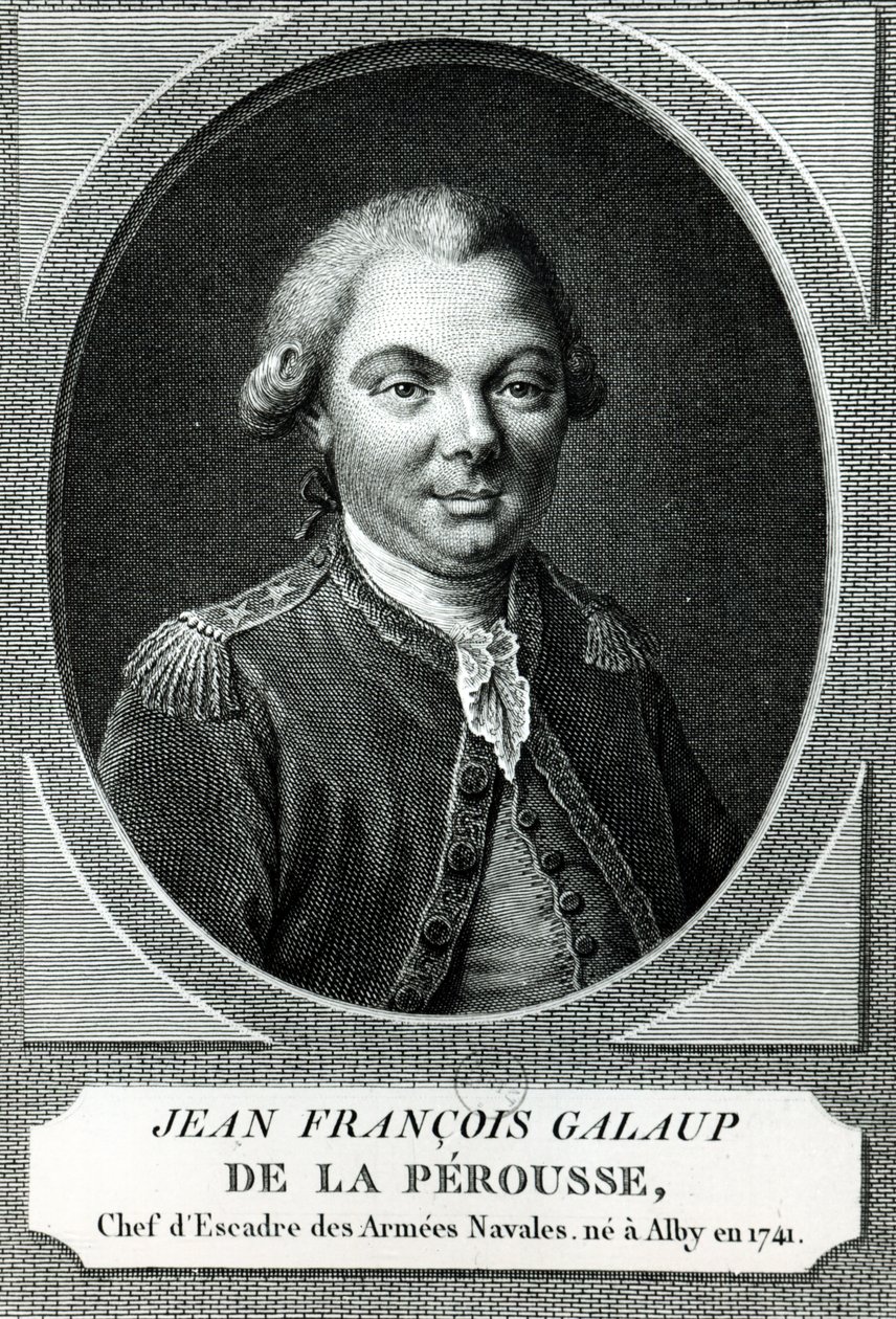 Retrato de Jean François Galaup da Perugia (1741-88) de French School