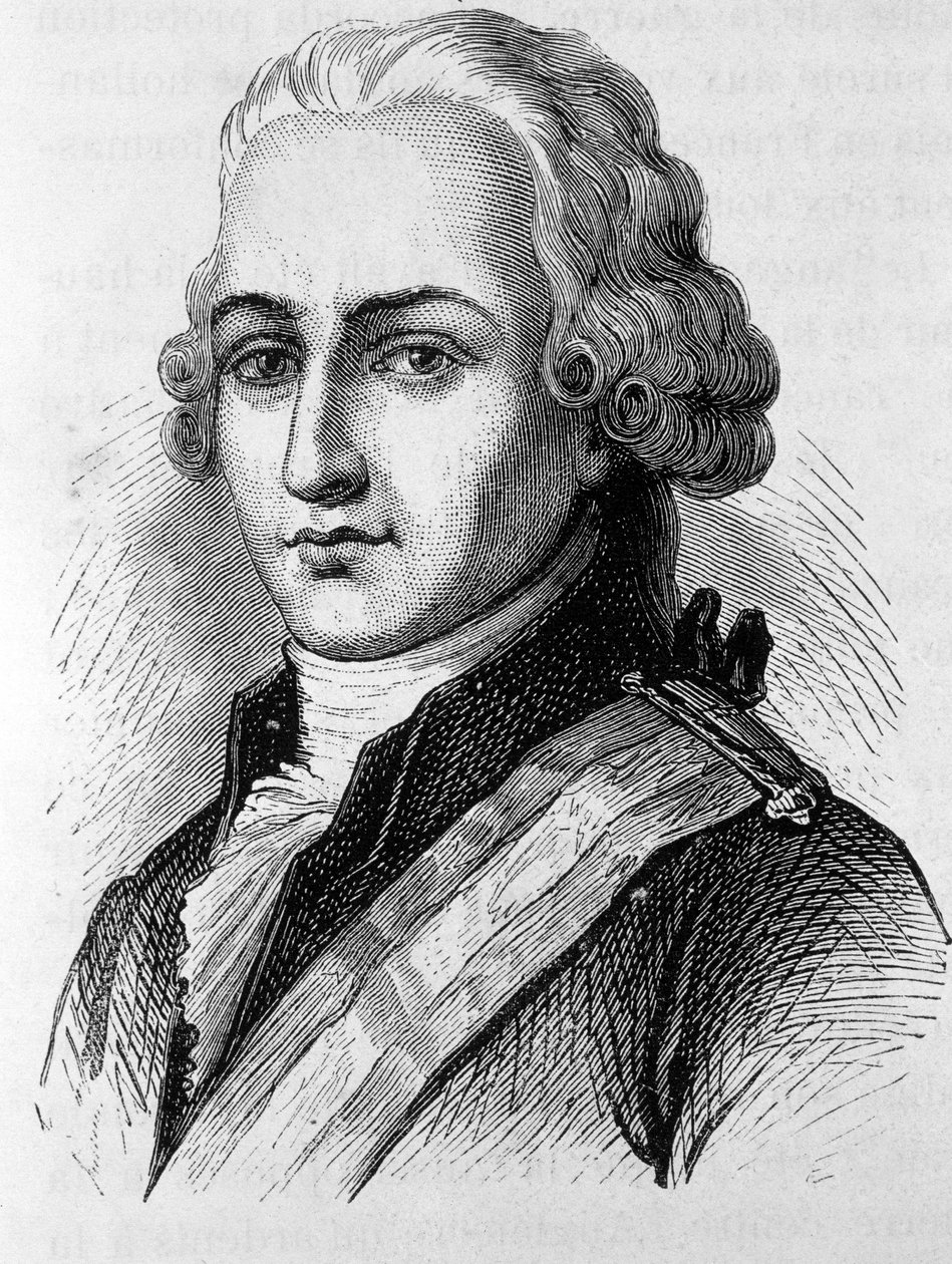 Retrato de Jean Nicolas Pache (1746-1823), político francês - em "L