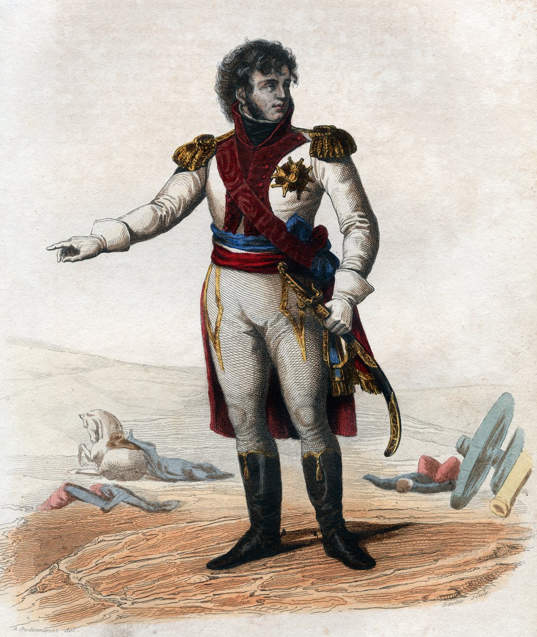 Retrato de Joachim Murat (1767-1815), Marechal da França e Grande Almirante. de French School