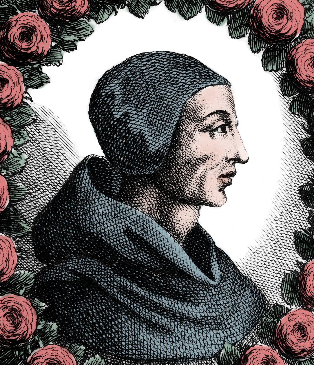 Retrato de John Duns Scotus (c.1265-c.1308). de French School