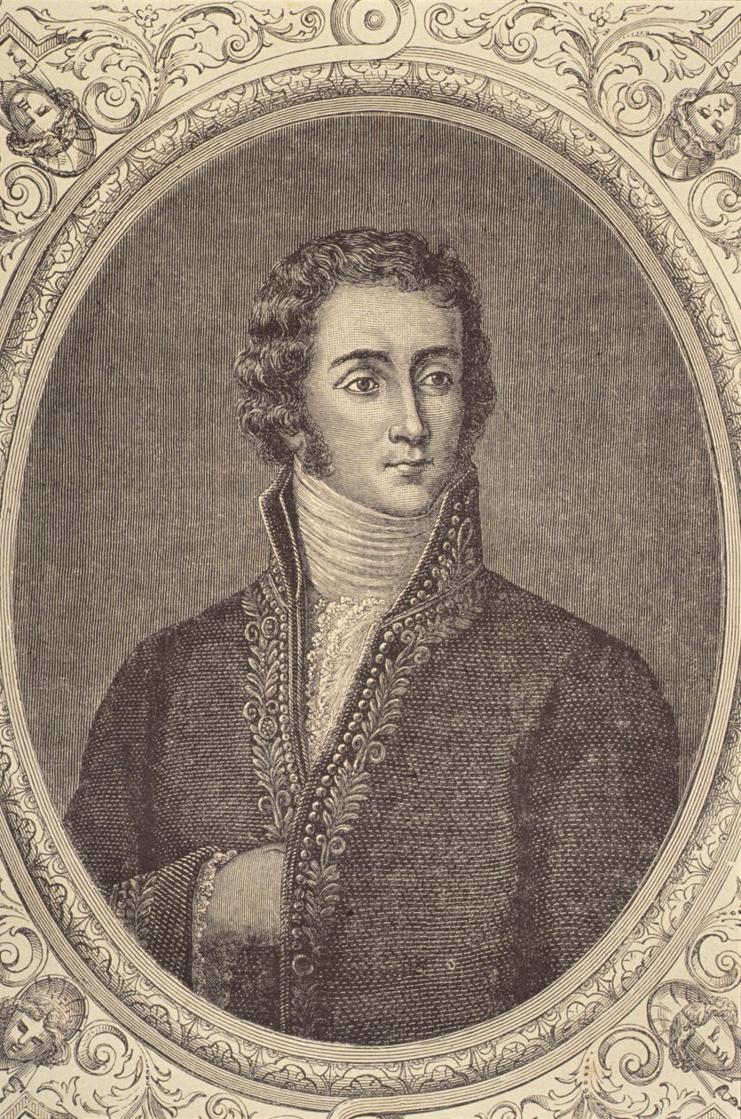 Retrato de Joseph Fouché, duque de Otranto (1763-1829) (gravura) de French School