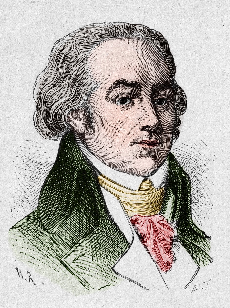 Retrato de Joseph Genevieve, Conde de Puisaye de French School