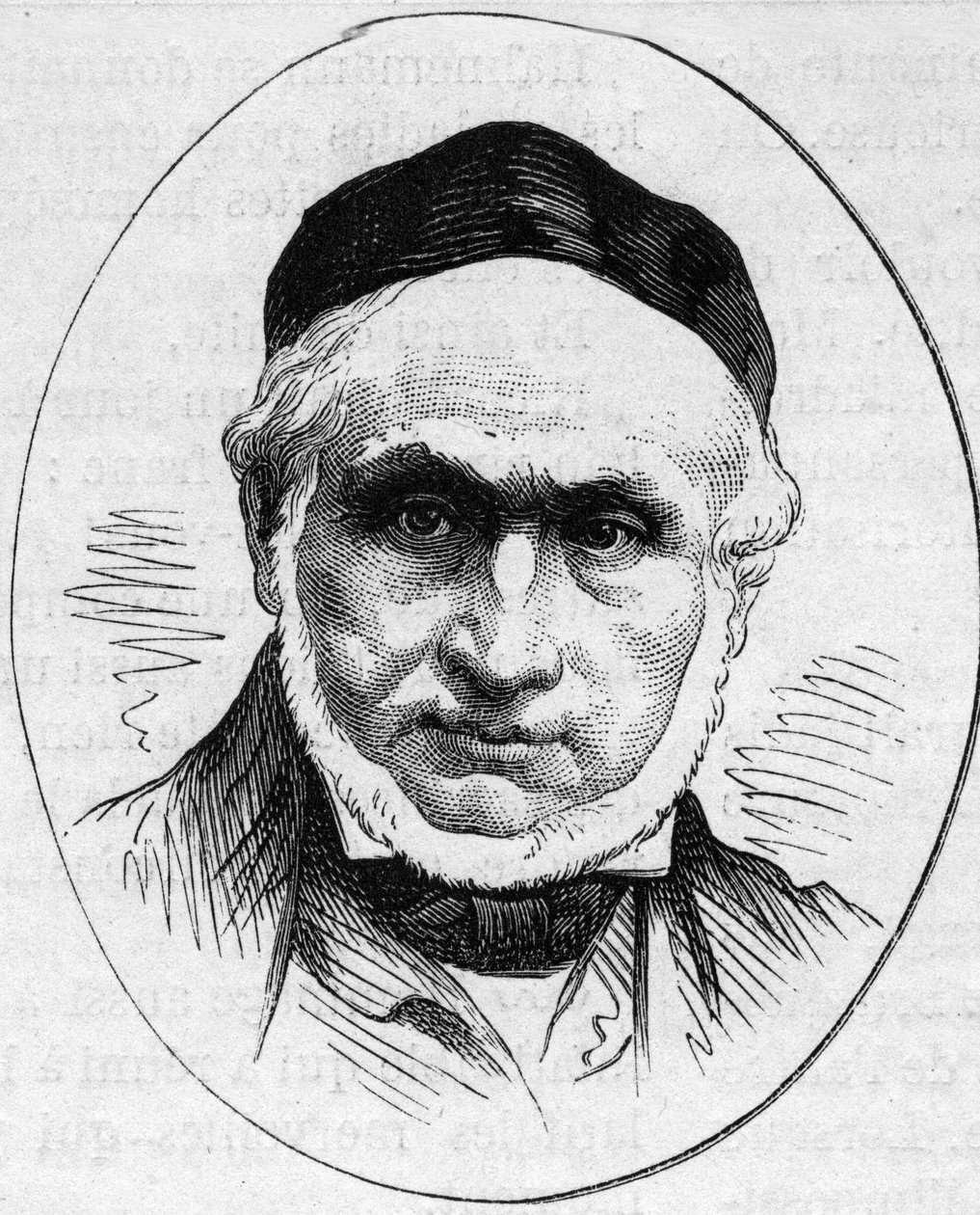 Retrato de Joseph Nicolas Robert Fleury (Robert-Fleury de French School
