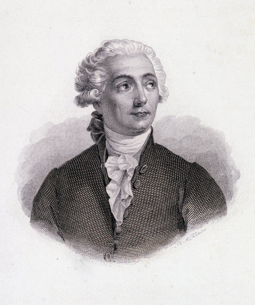 Retrato de Lavoisier de French School