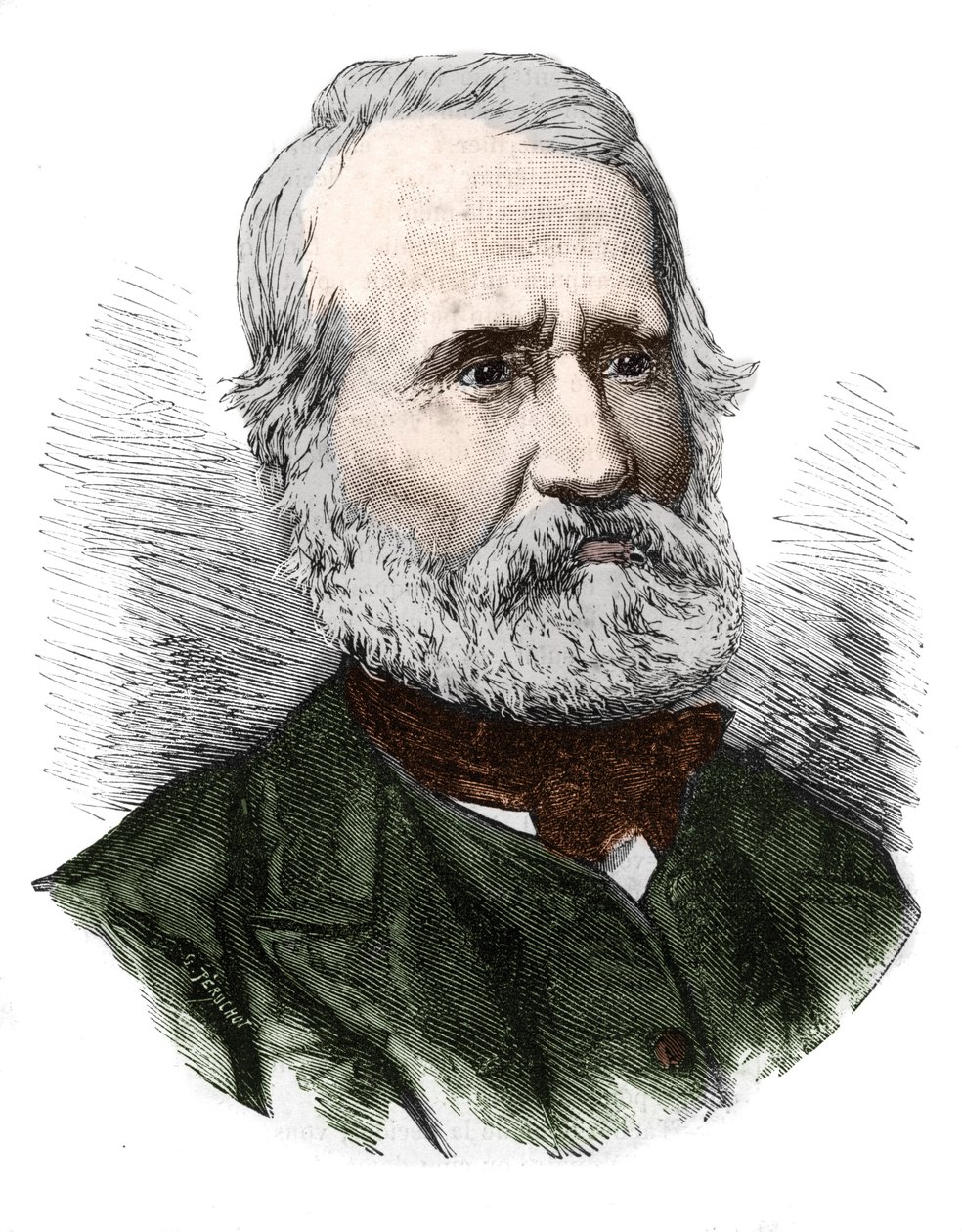 Retrato de Louis-Auguste Blanqui (Louis Auguste de French School