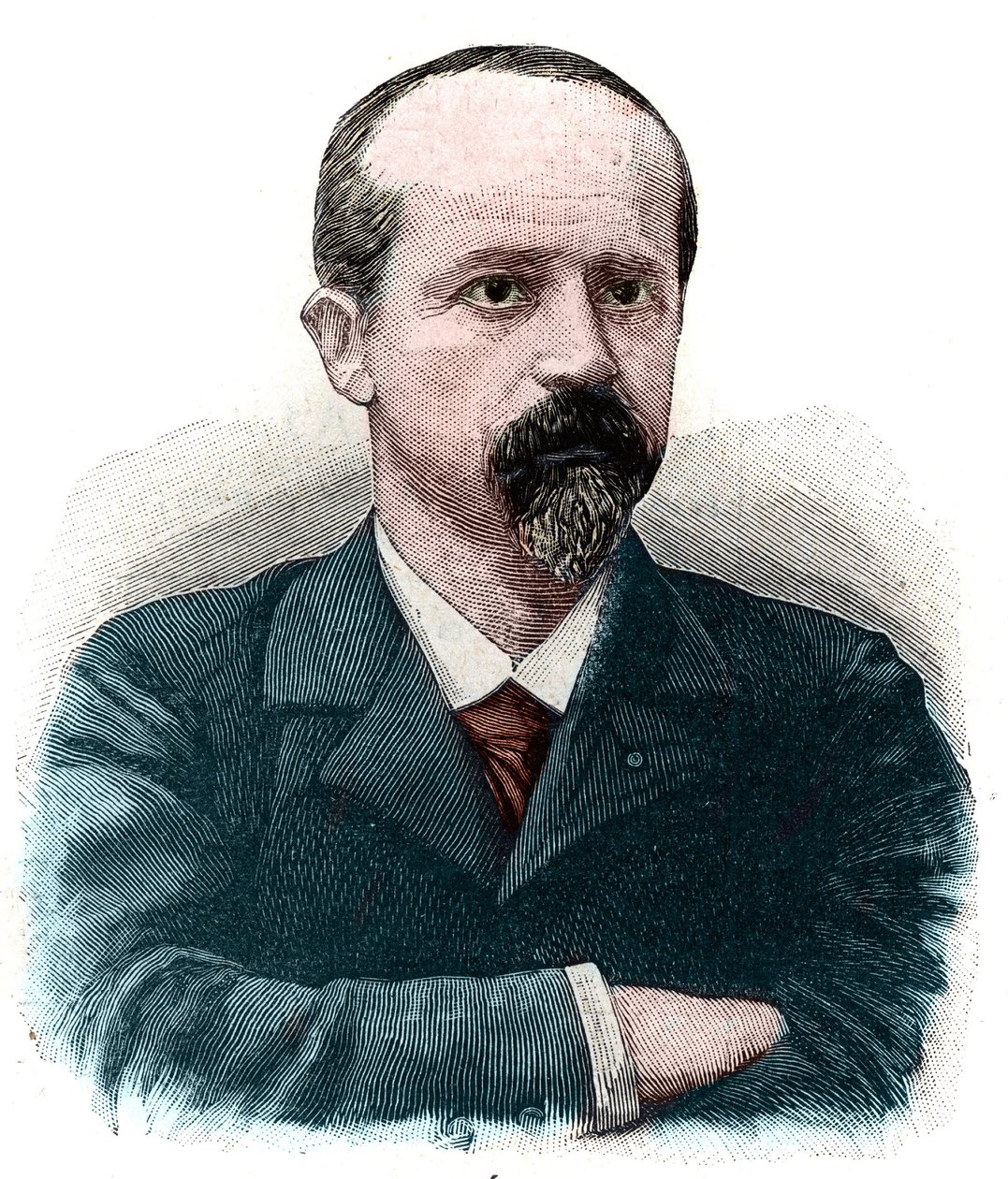 Retrato de Louis Jean Baptiste Lepine (1846 -1933) Advogado francês e inventor político do Concurso Lepine. de French School