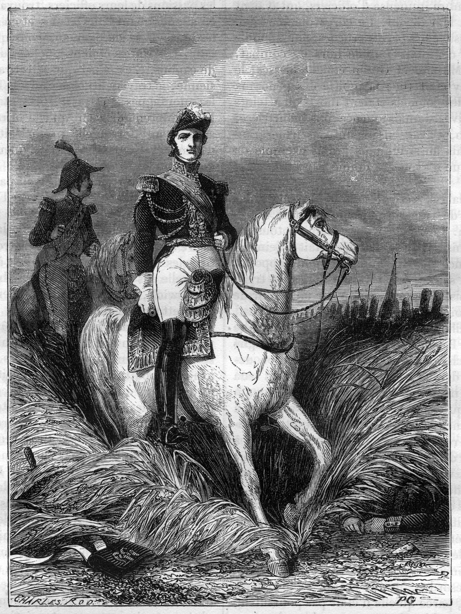 Retrato de Louis Nicolas Davout (1770-1823) Príncipe de Eckmuhl, Duque de Auerstaedt e Marechal de França - Louis Nicolas (Louis-Nicolas) d