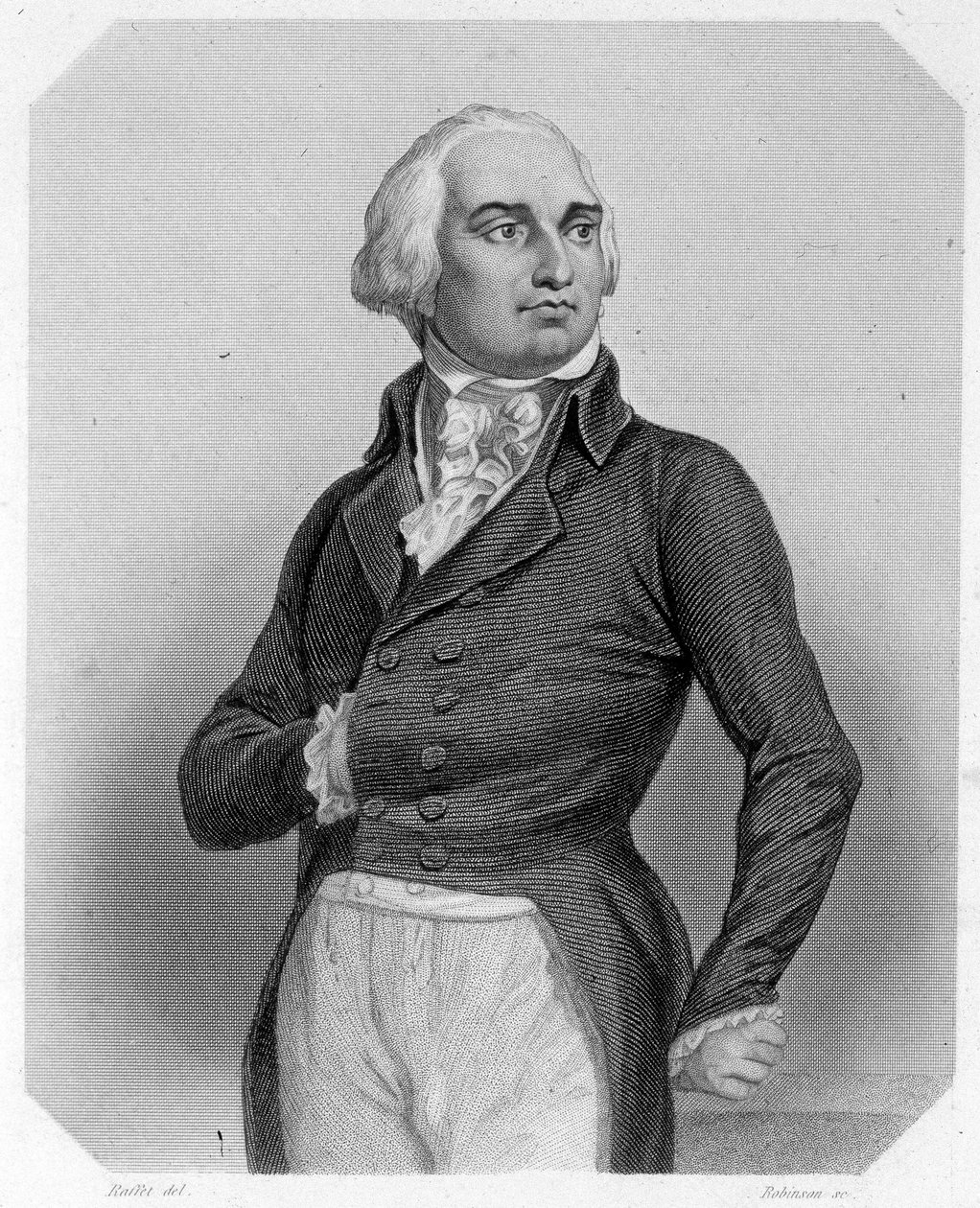 Retrato de Luís Filipe II José, duque de Orleães e de Chartres, conhecido como Philippe Egalité de French School