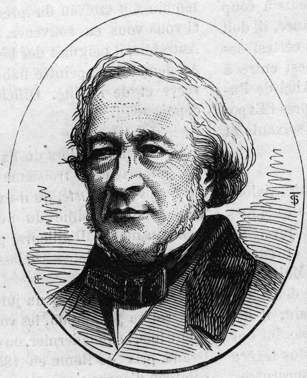 Retrato de Louis Pierre Henriquel Dupont (Henriquel@-Dupont de French School