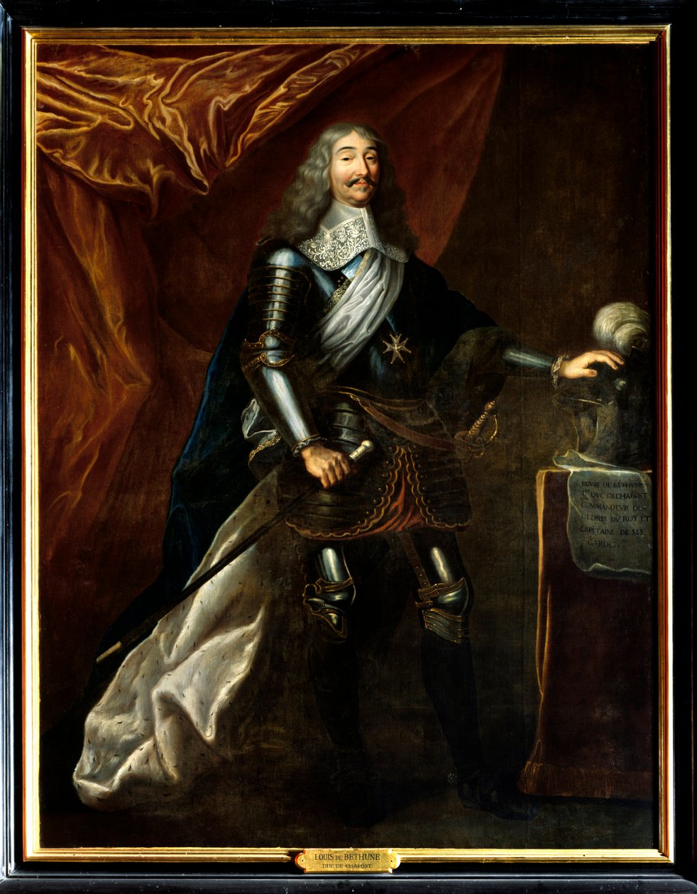 Retrato de Louis de Bethune de French School