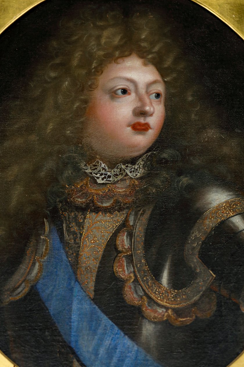 Retrato de Louis le Dauphin (Louis, o Golfinho) de French School
