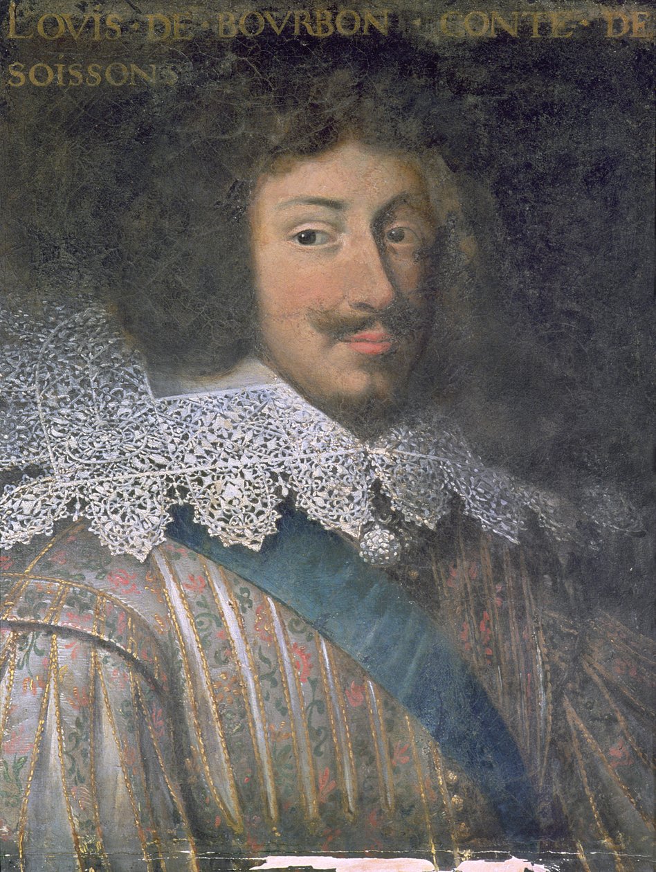 Retrato de Louis of Bourbon (1604-1641) Conde de Soissons de French School