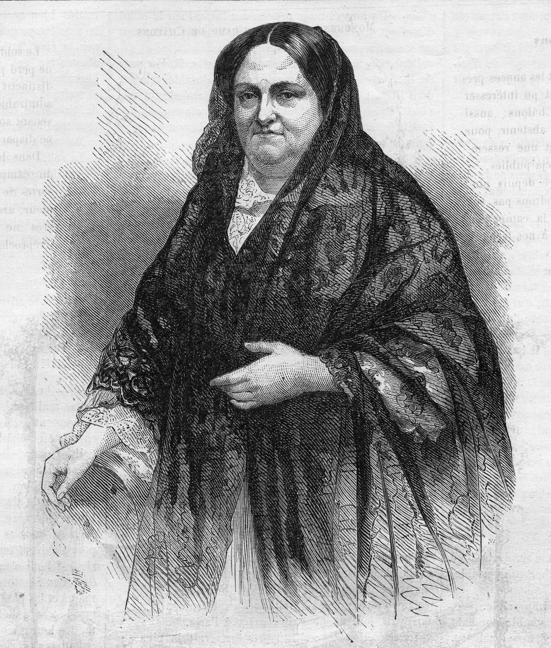 Retrato de Marie Christine Ferdinande de Bourbon de French School
