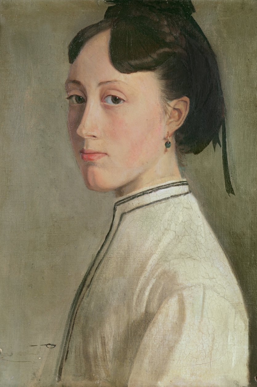 Retrato de Marie Fremiet de French School