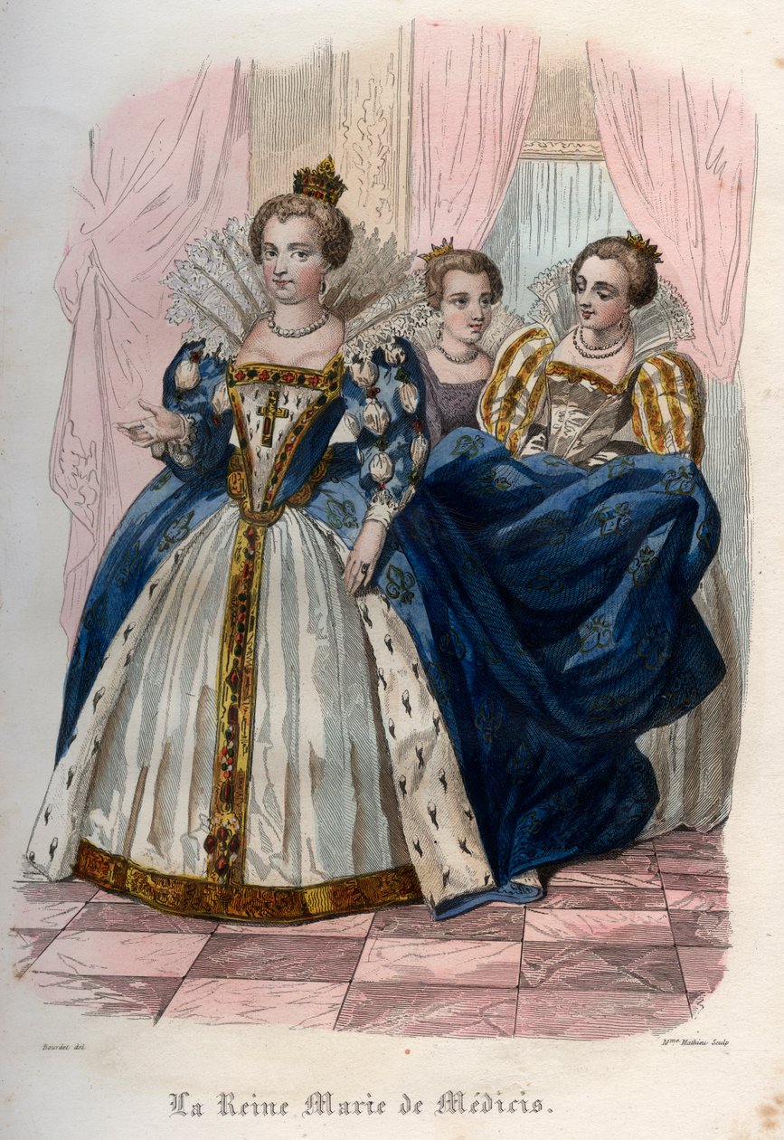 Retrato de Maria de Médicis (1575-1642) de French School