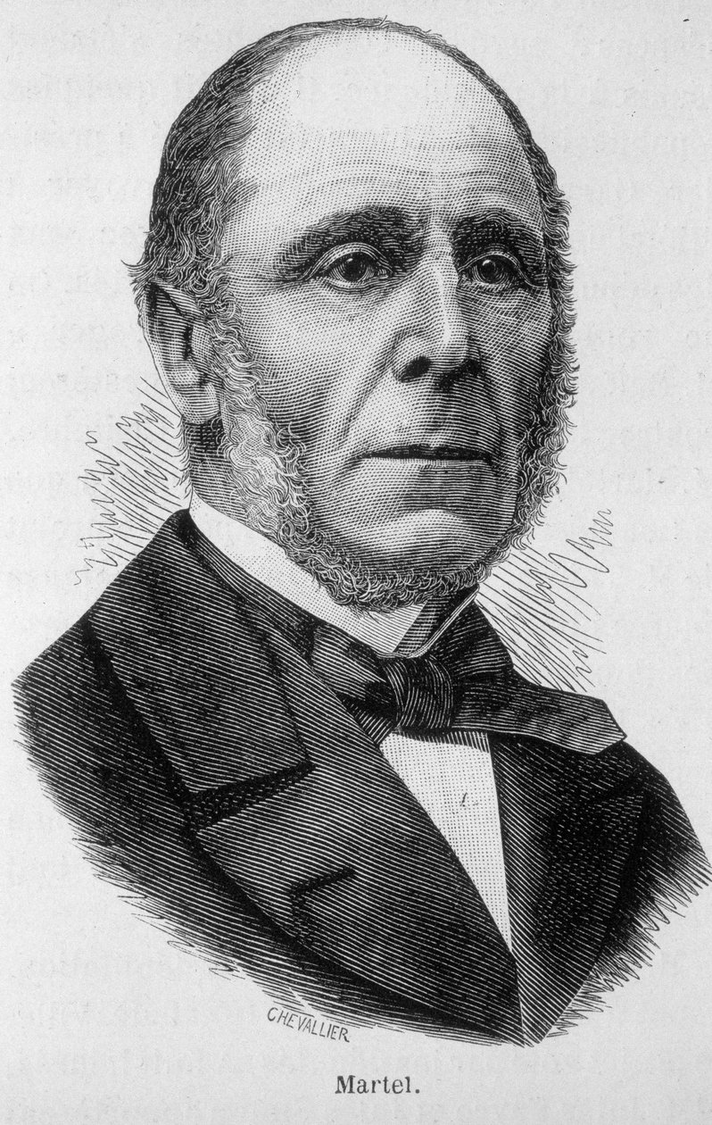 Retrato de Martel (político - sous Thiers) - em "L