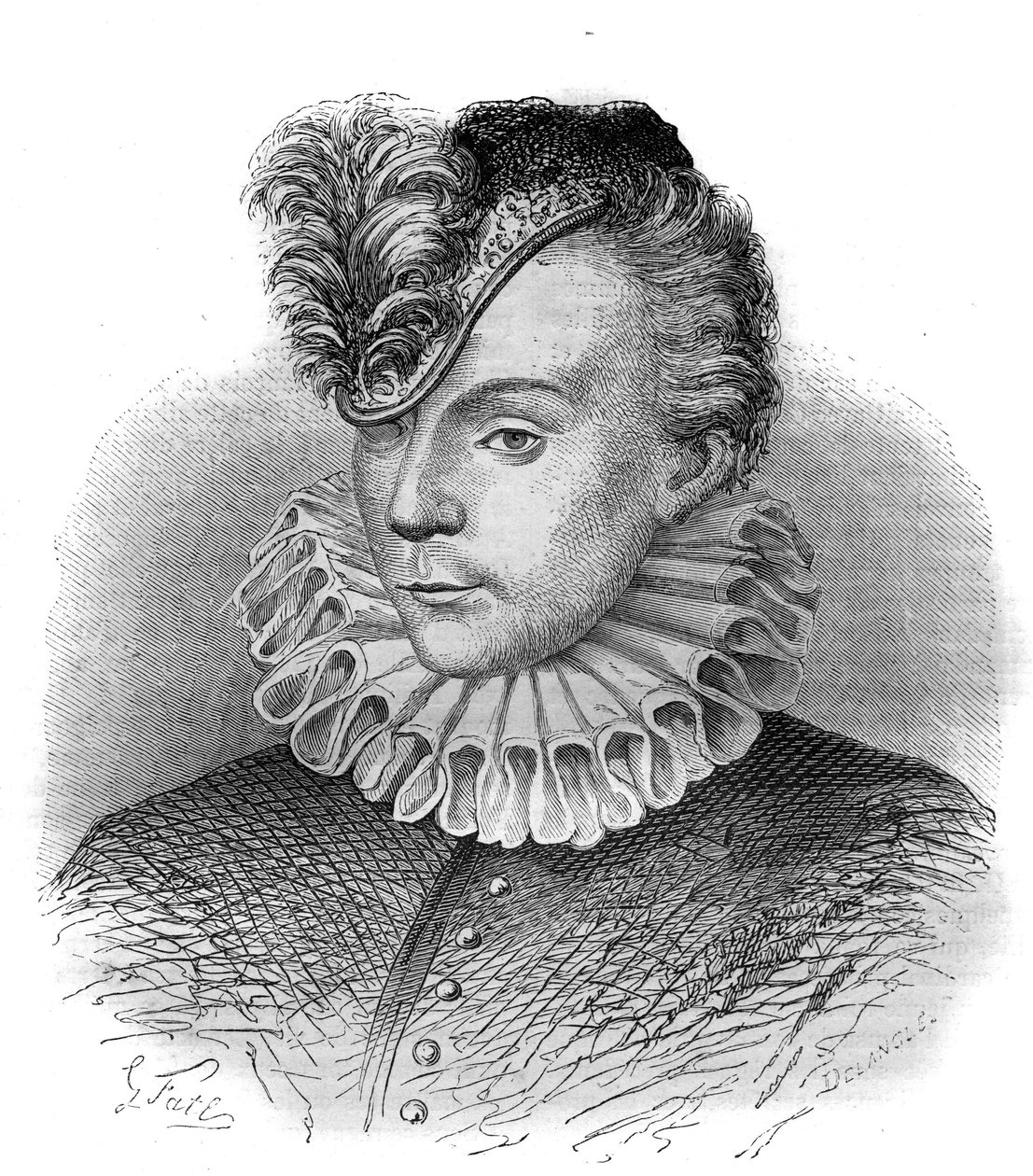 Retrato de Martin Ruze de Beaulieu (Martin russo de French School