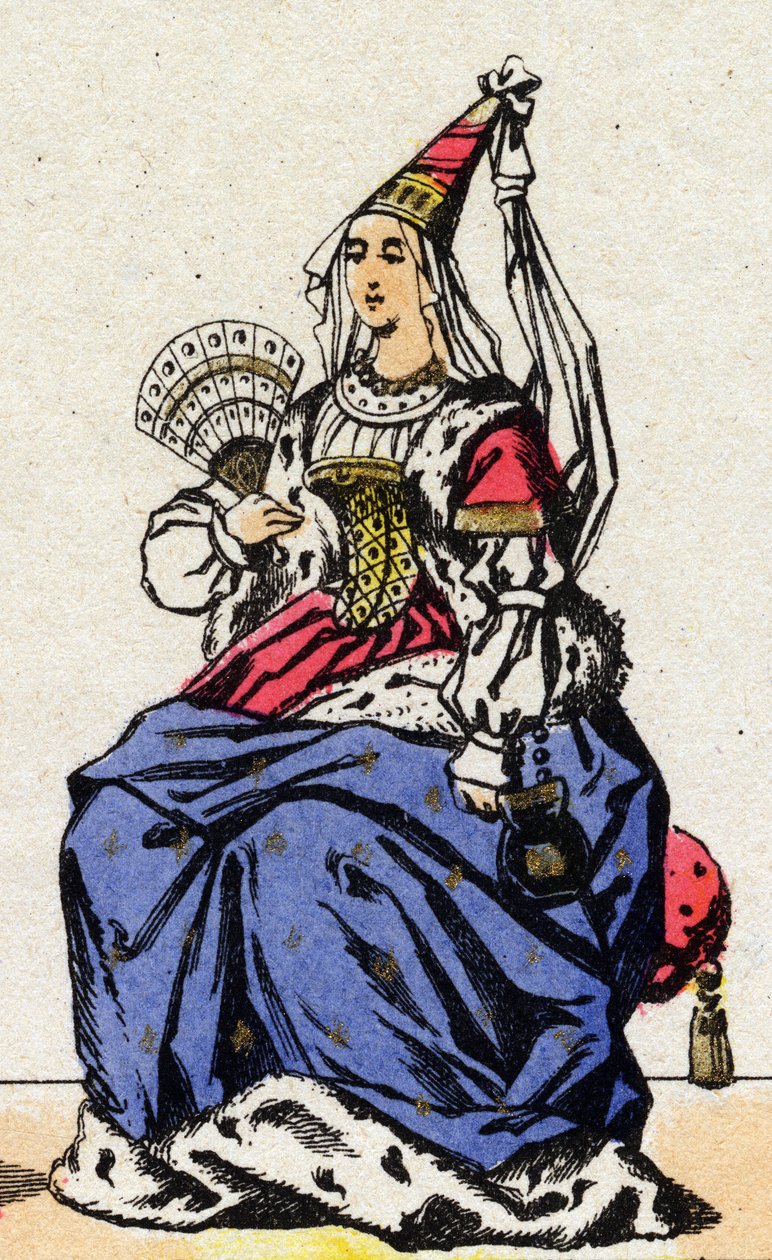 Retrato de Maria de Anjou, Rainha de França (1404-1463), esposa de Carlos VII. de French School
