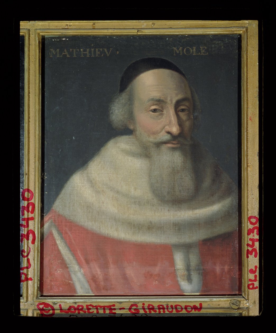 Retrato de Mathieu Mole (1584-1656) Senhor de Champlatre de French School