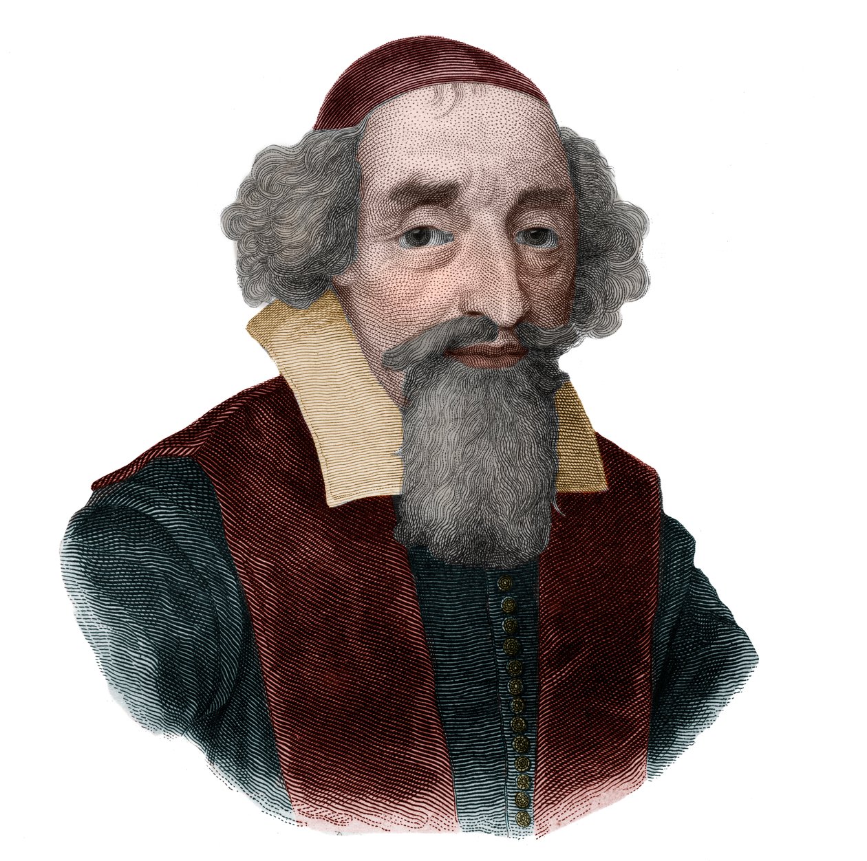 Retrato de Mathieu Mole (1781-1855), estadista francês. de French School