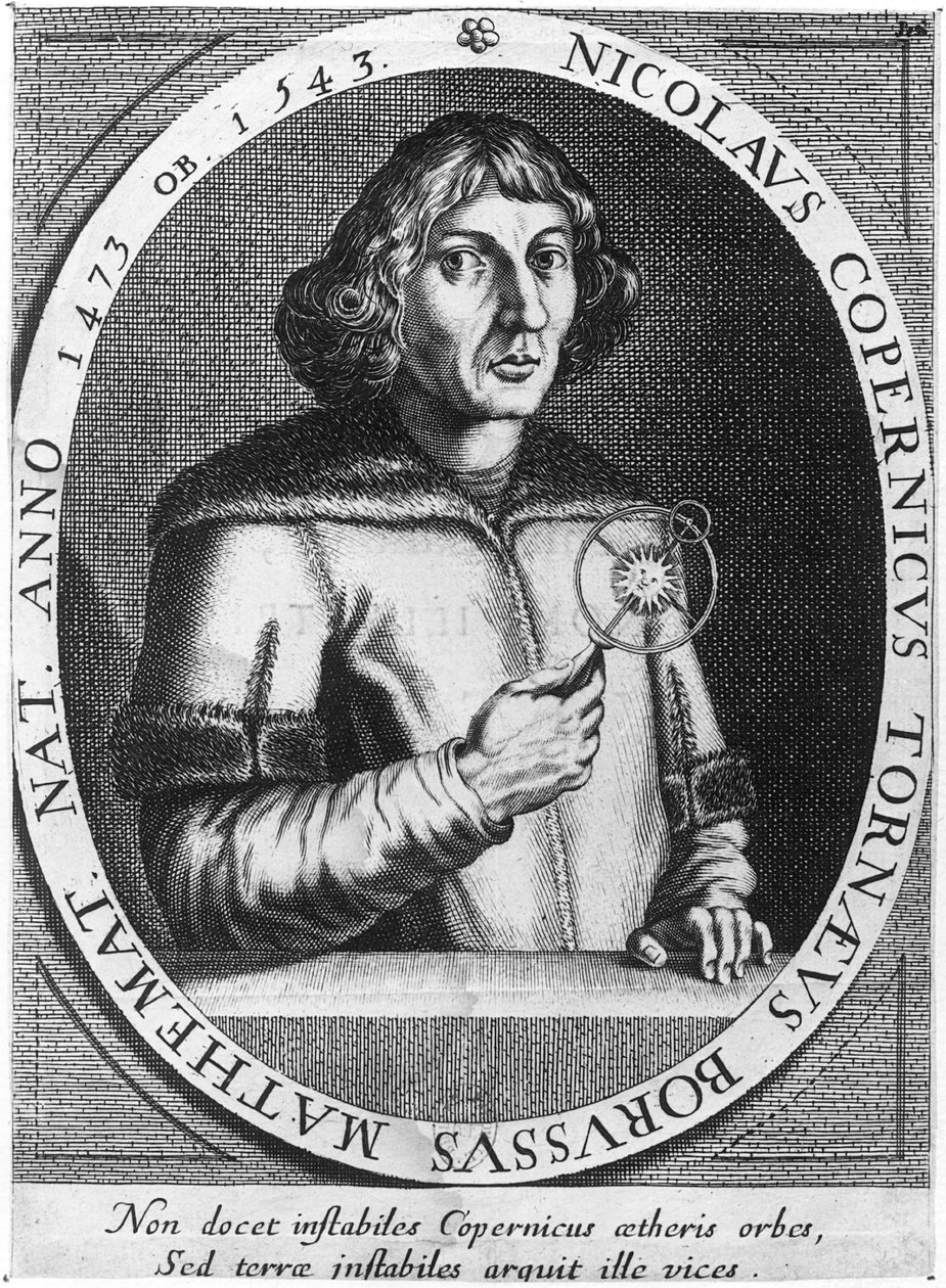Retrato de Nicolau Copérnico (1473-1543) de French School