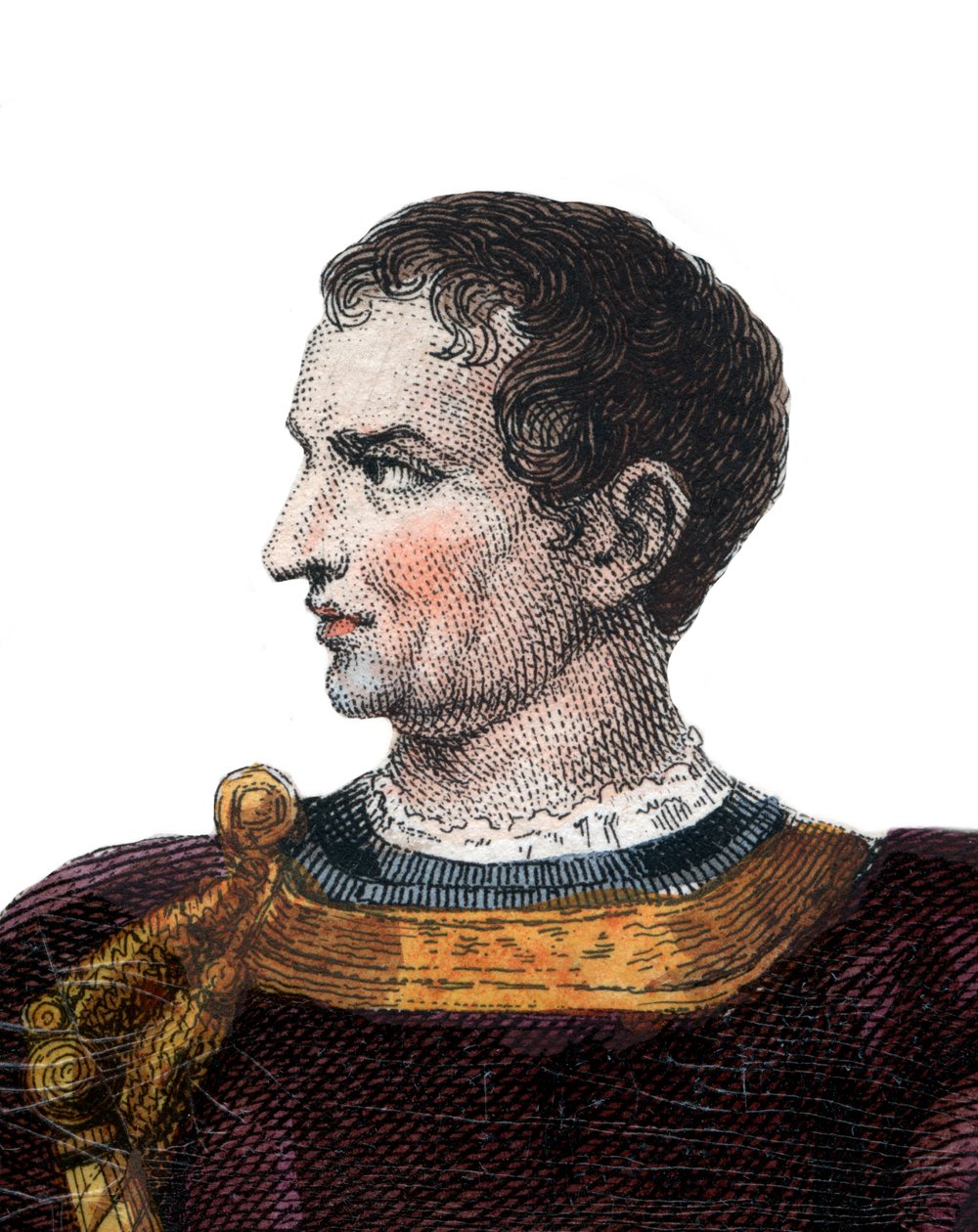 Retrato de Olivier V de Clisson (1336-1407), Policial francês. de French School