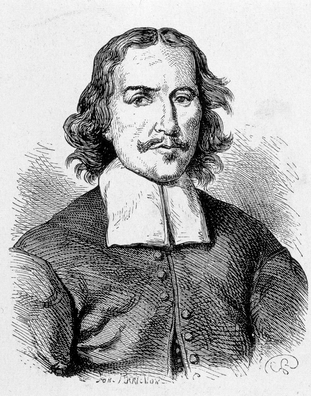 Retrato de Otto von Guericke (Otto de Guericke de French School
