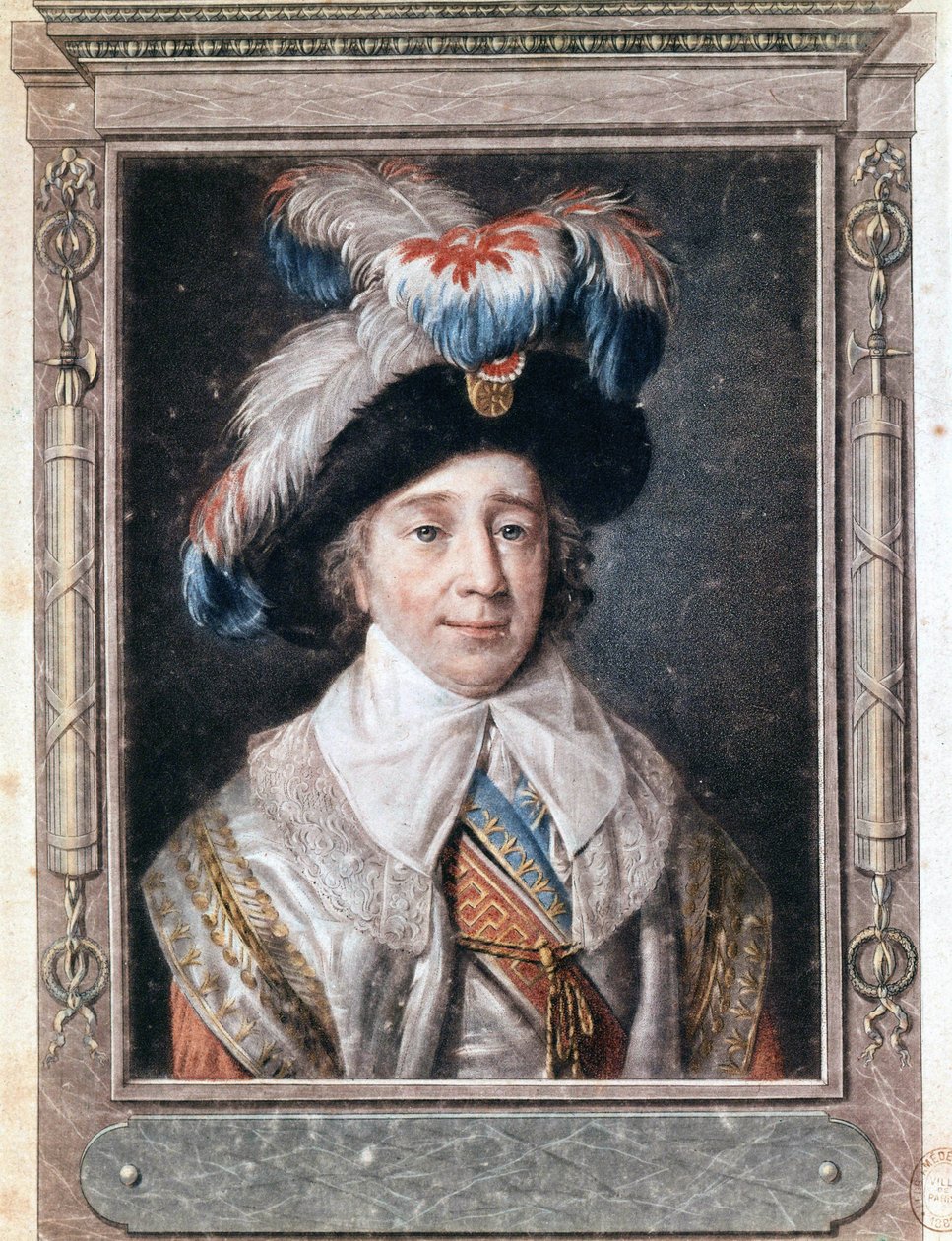 Retrato de Paul Barras (1755 - 1829). de French School