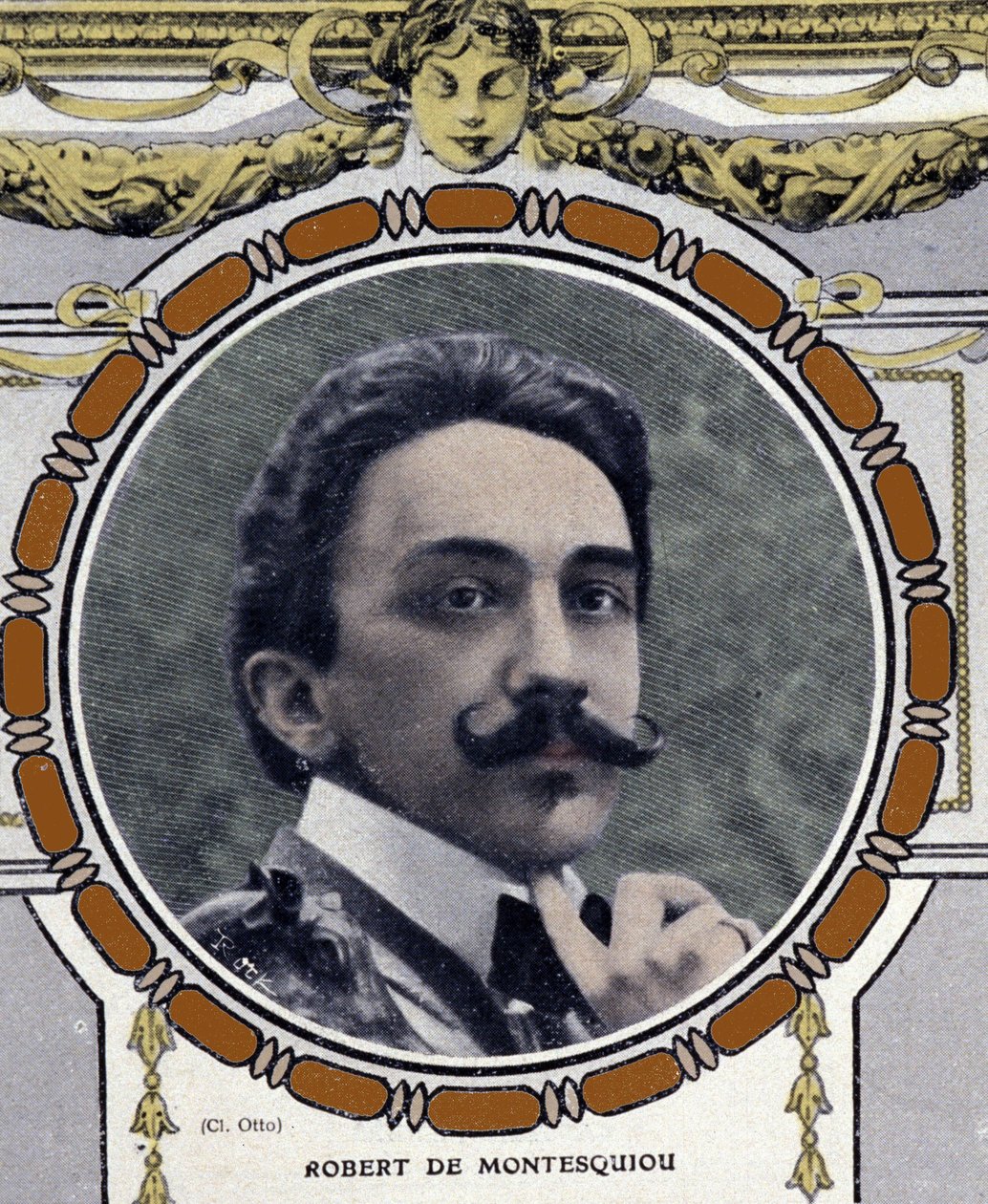 Retrato de Robert de Montesquiou (1855-1921), escritor francês. de French School