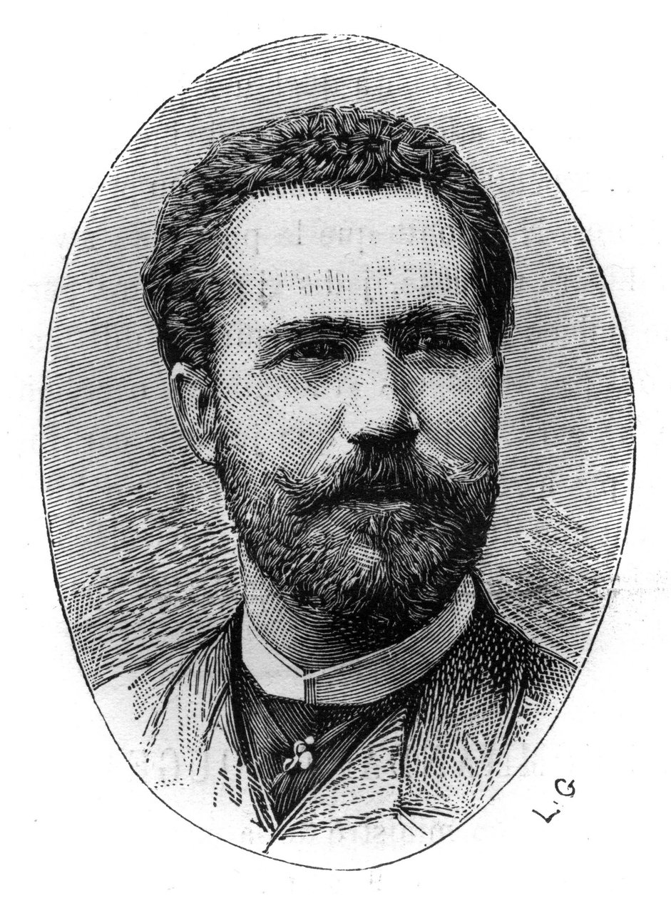 Retrato de Sebastian Julian Gayarre Garjon (1844-1890), tenor espanhol. Gravura em "Le Monde Illustré", 20 de março de French School