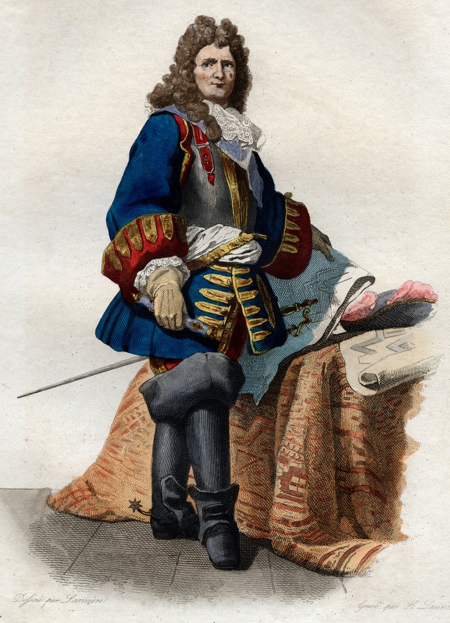 Retrato de Sebastien o Prestre, Marquês de Vauban (1633-1707), marechal da França. de French School