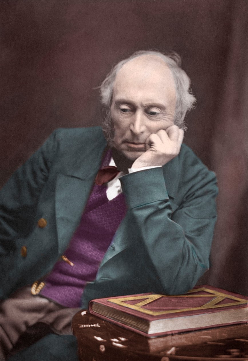 Retrato de Sir William George Armstrong (1810-1900), inventor britânico e industrialis de French School