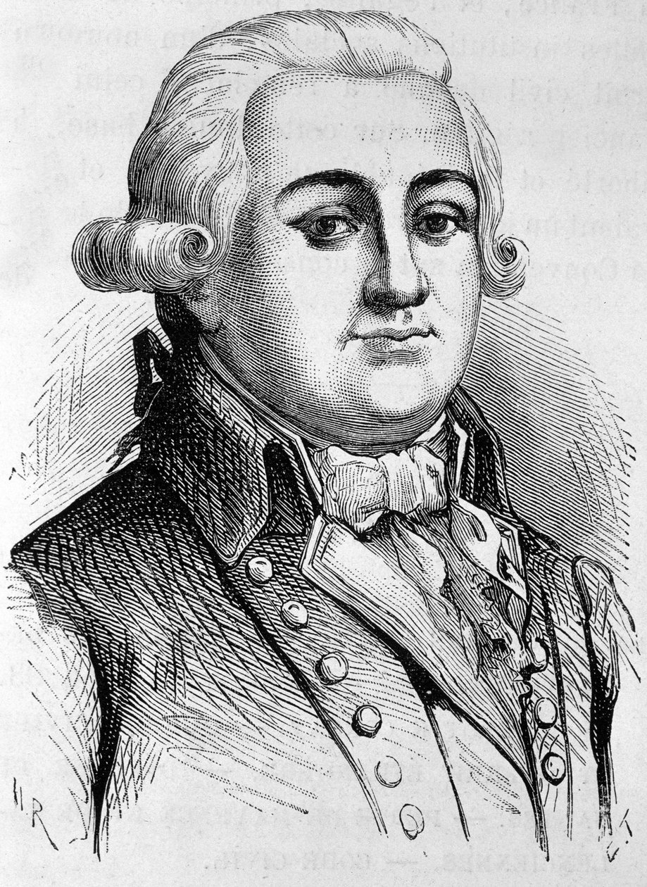 Retrato de Sylvestre Francois Lacroix (1765 - 1843), matemático francês - em "L