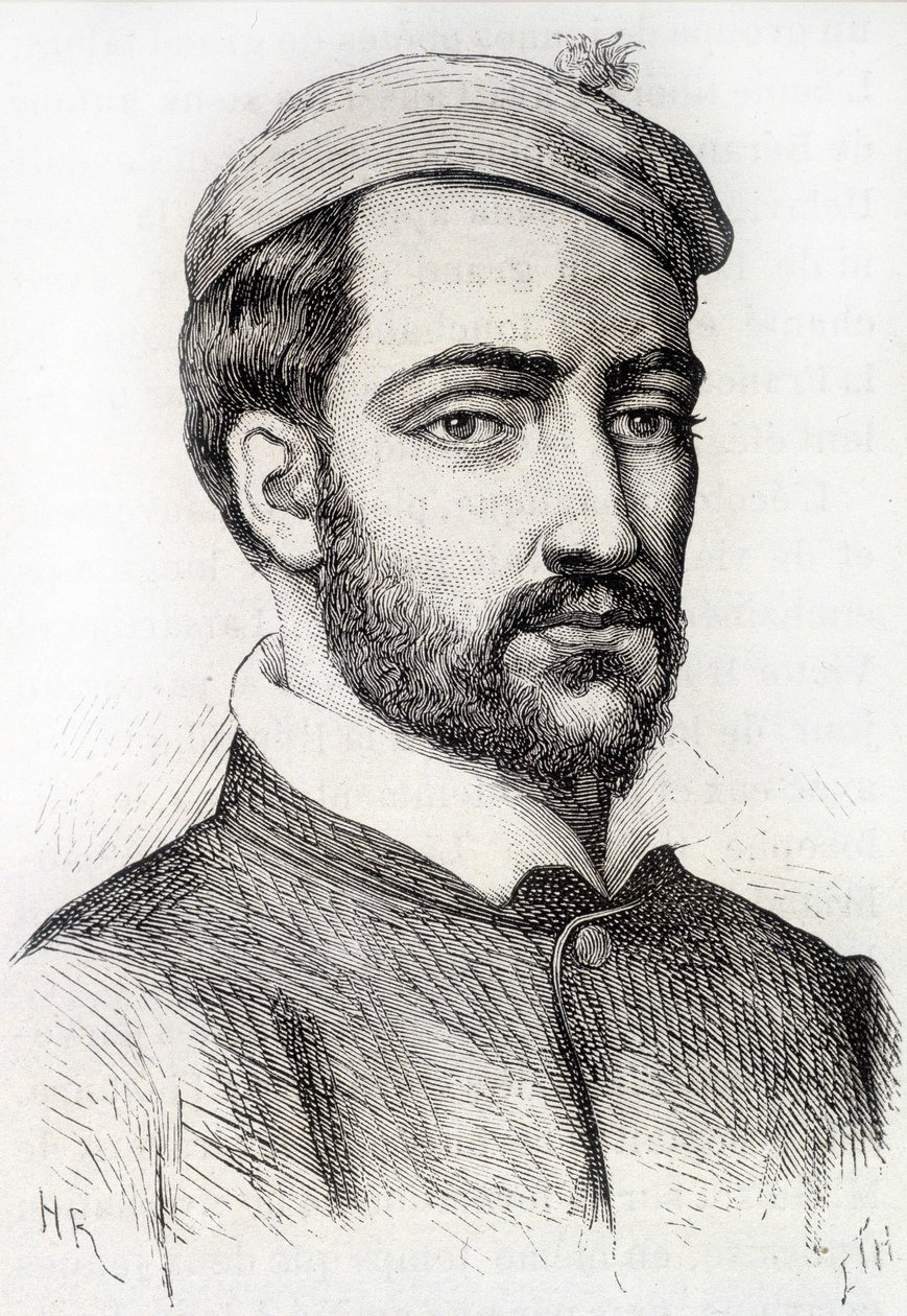 Retrato de Theodore Gericault, pintor francês (1791 - 1824) - em "L