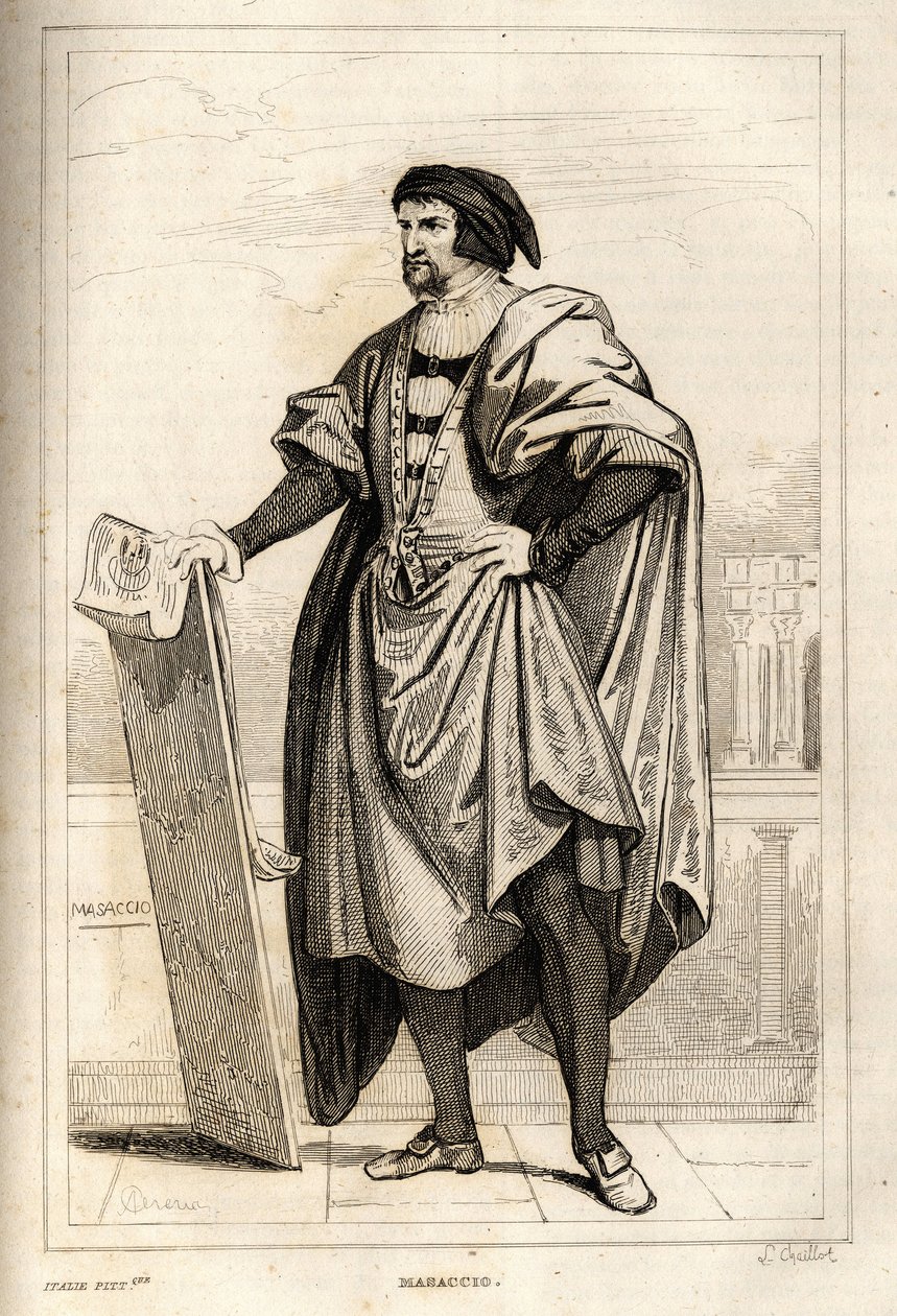Retrato de Tommaso di Giovanni Cassai, dit Masaccio de French School