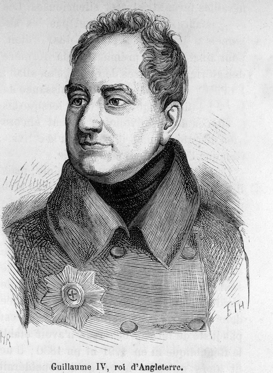 Retrato de Guilherme IV, Rei de Inglaterra (1765-1837). de French School