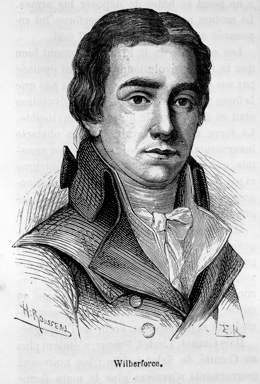 Retrato de William Wilberforce (1759-1833), político inglês - em "L