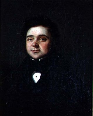 Retrato de um Cavalheiro, c.1835 (óleo sobre tela) de French School