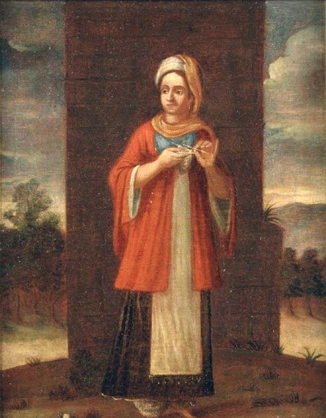 Retrato de uma mulher turca (para par ver 72902) de French School