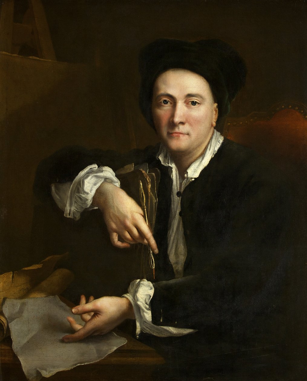 Retrato de um Artista de French School
