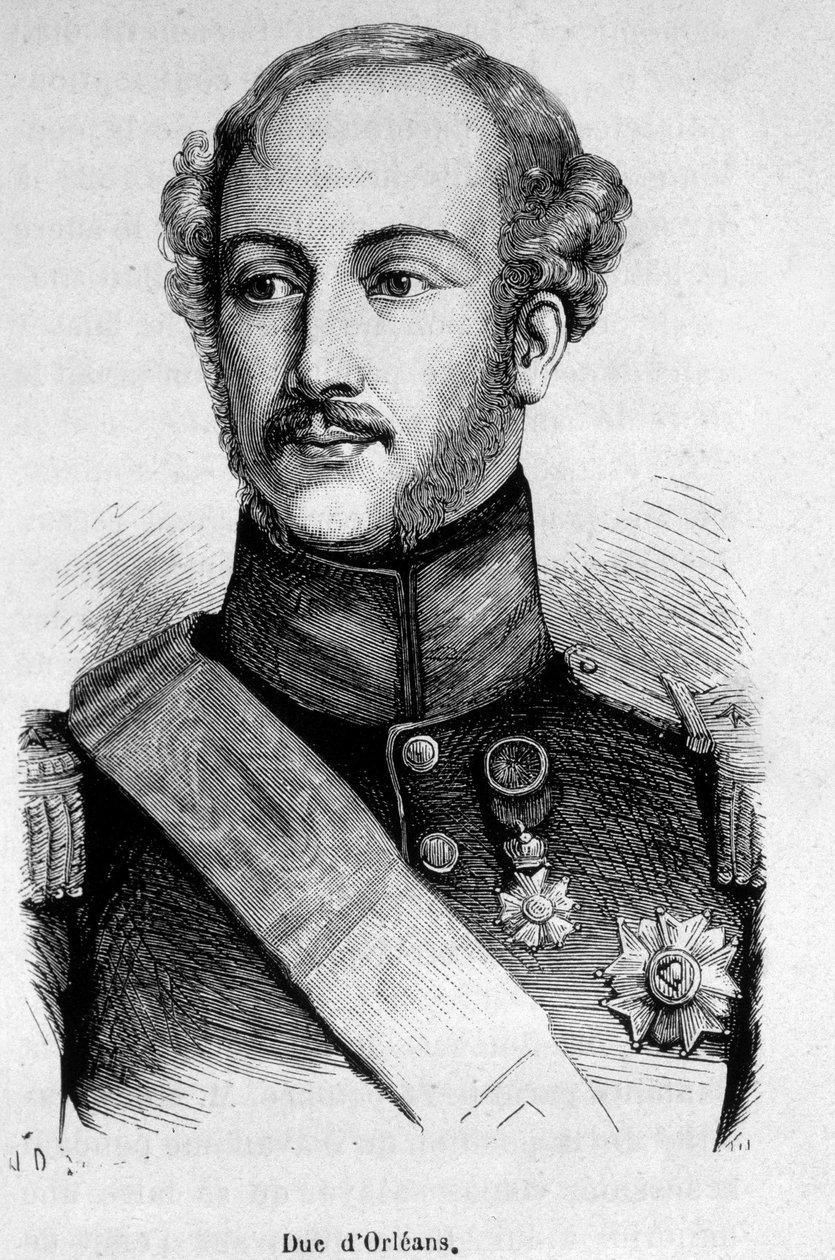 Retrato do Duque de Orleans de French School