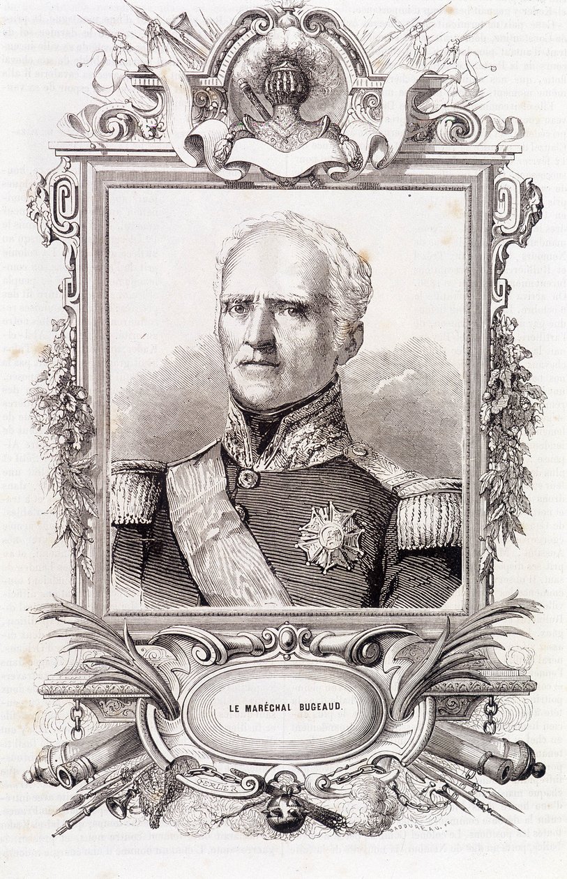 Retrato do Marechal de França Thomas Robert Bugeaud (1784-1849) de French School