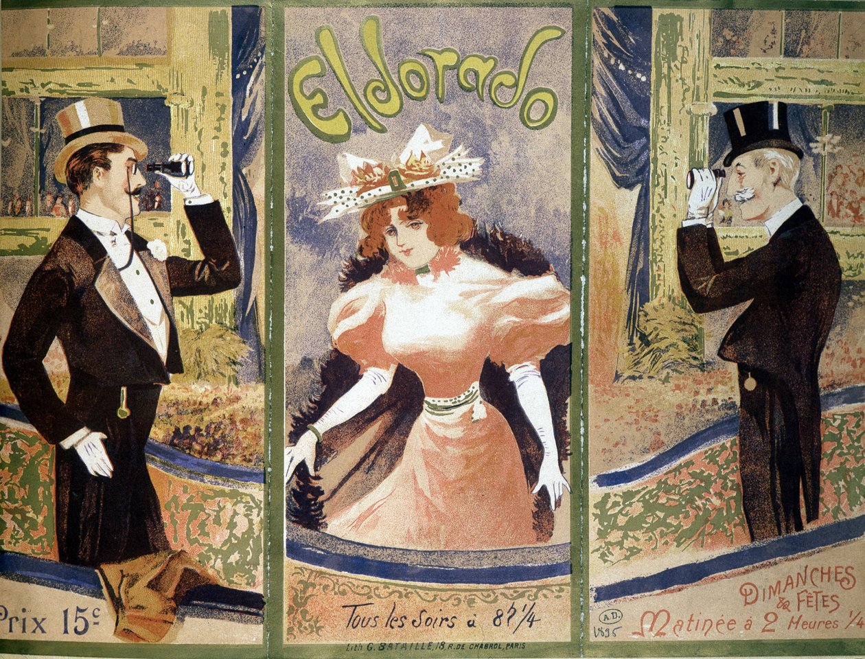 Cartaz do teatro L