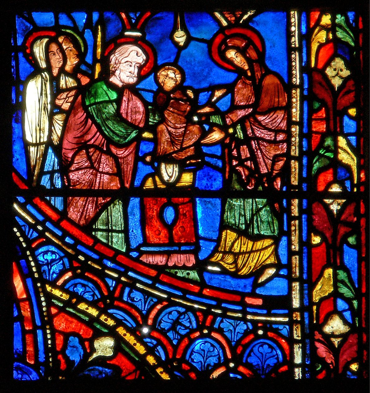 Apresentação no Templo (w28b) de French School