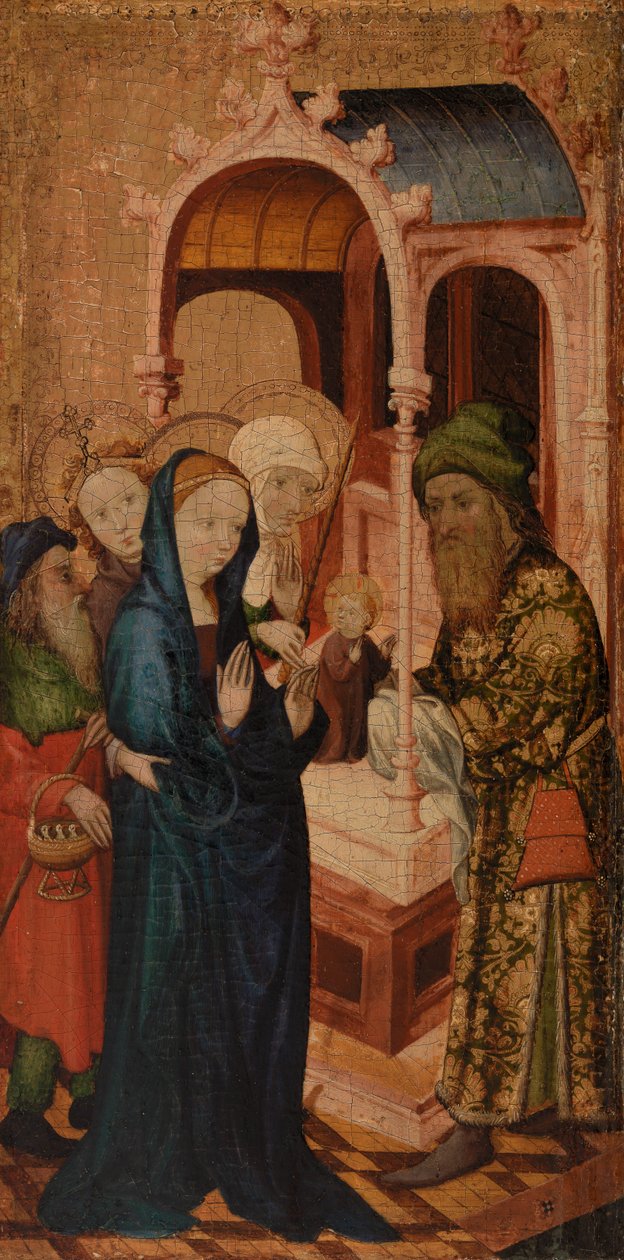 Apresentação de Cristo no Templo, 1400 de French School