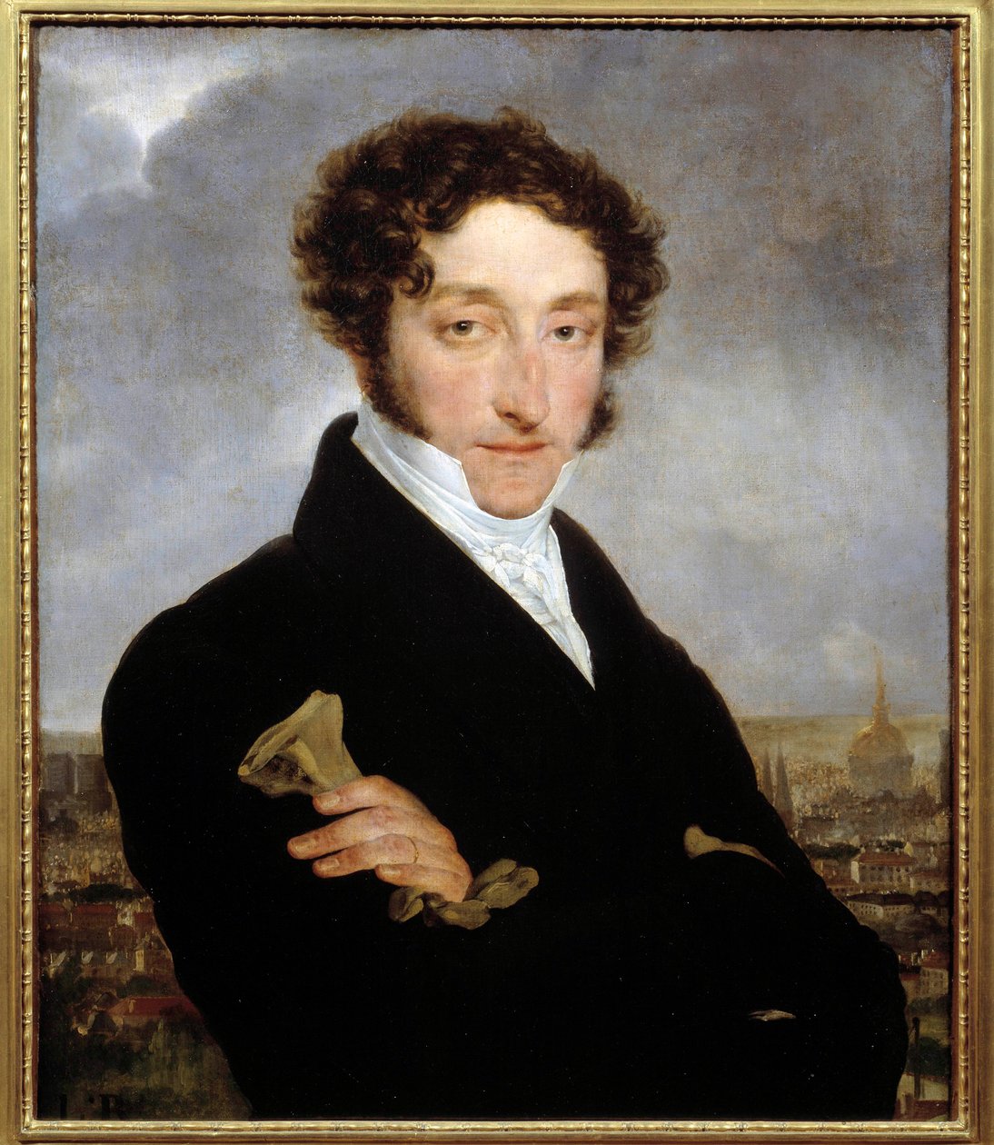 Presume o retrato do homem de letras Charles Nodier de French School