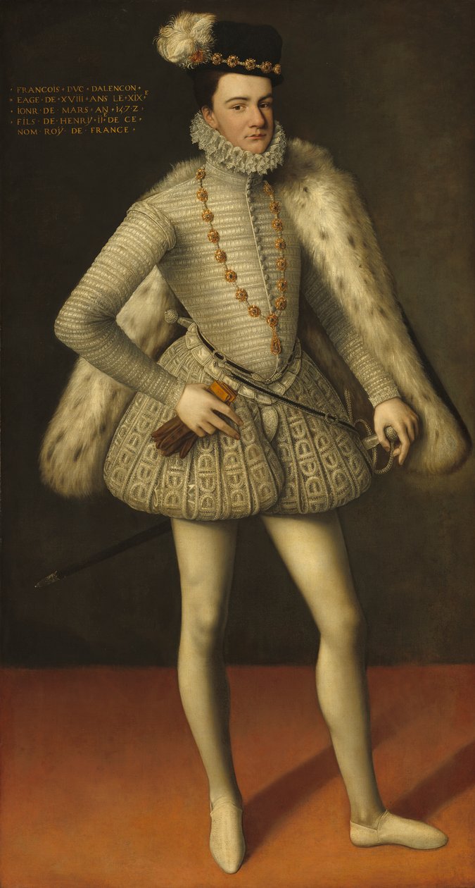 Príncipe Hércules-Francois, Duque de Alençon, 1572 de French School
