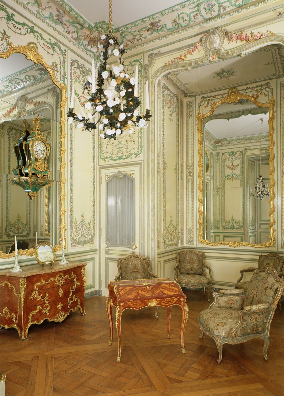 Sala privada do Dauphine Marie-Josephe de Saxe (1731-1767) de French School