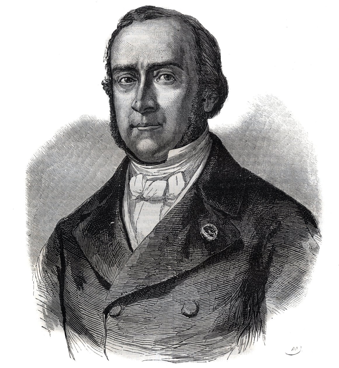 Prosper de Chasseloup-Laubat (Chasseloup Laubat) (1805-1873) político francês - de French School