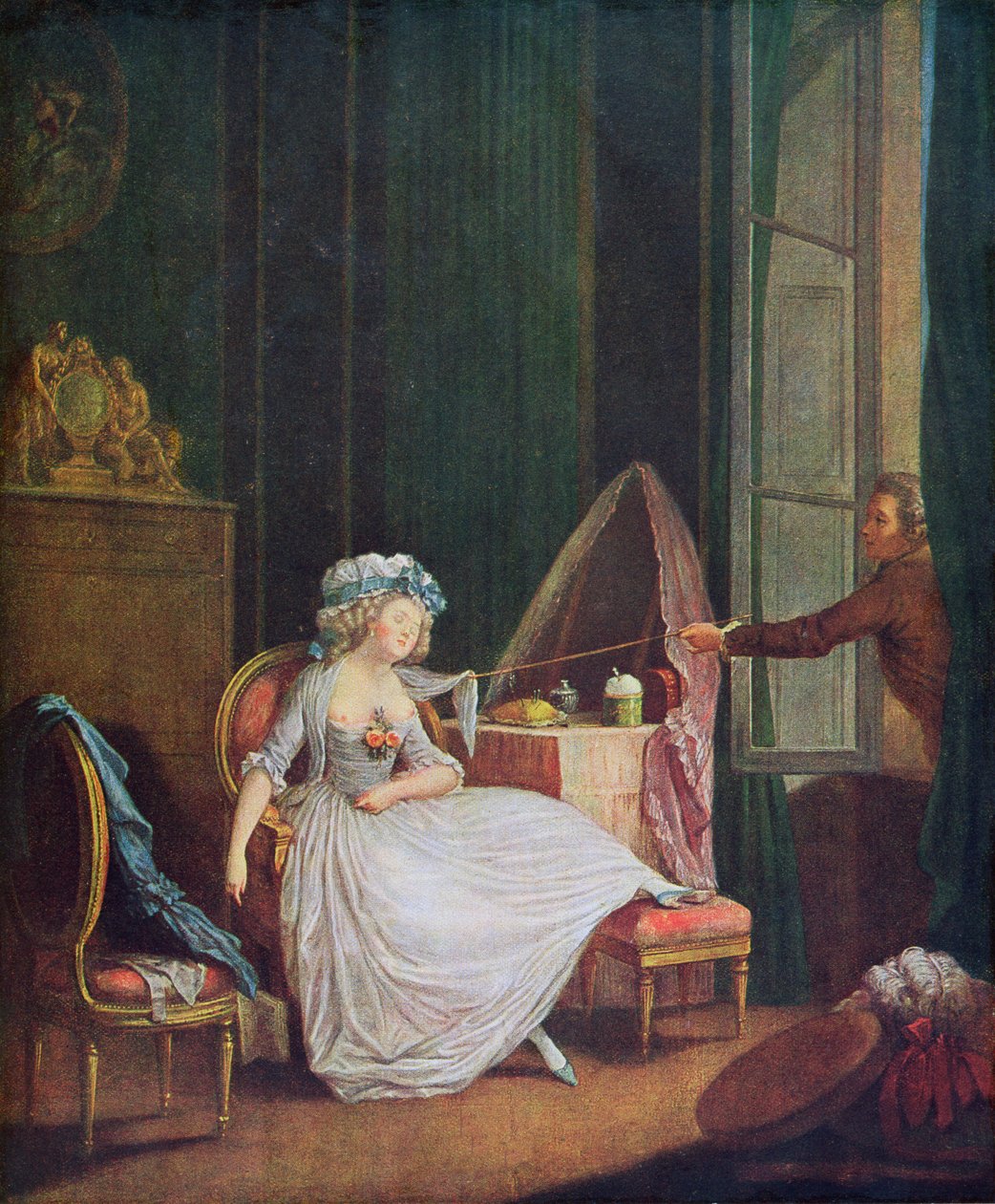 Olhos erguidos de French School